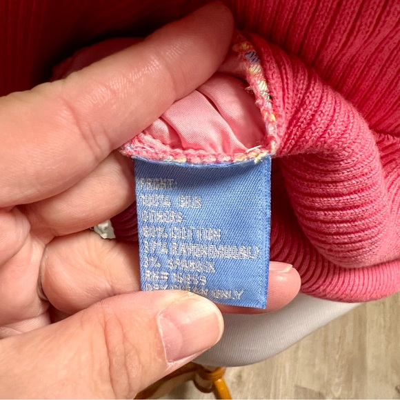 J McLaughlin Quilted Sweater Jacket E5 - Picture 5 of 5